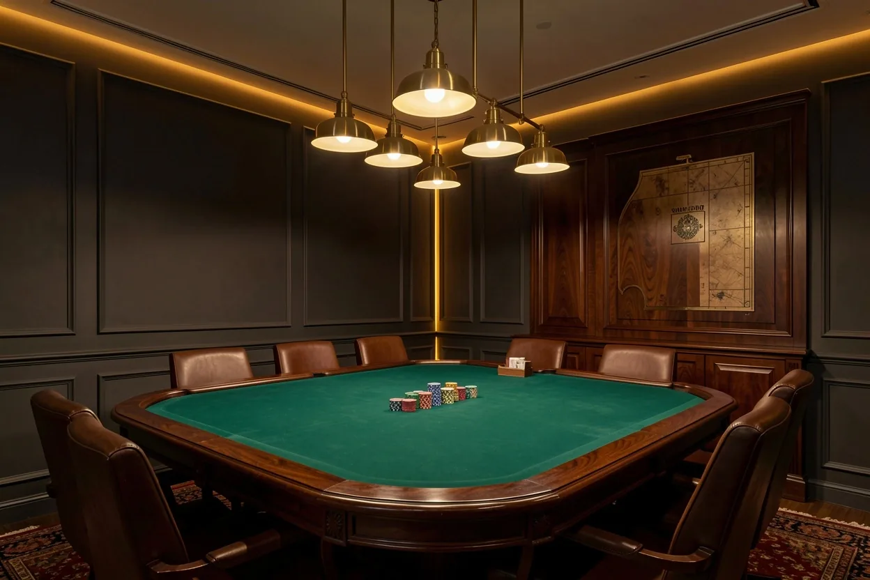 De exclusieve pokerlounge van Montavixs in Amsterdam