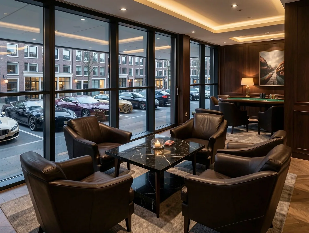 Lounge hoek voor informeel netwerken bij Montavixs Amsterdam