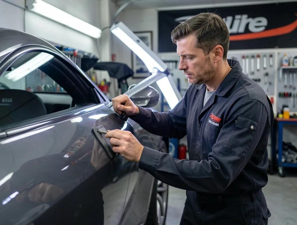 Meester detailer aan het werk bij Montavixs