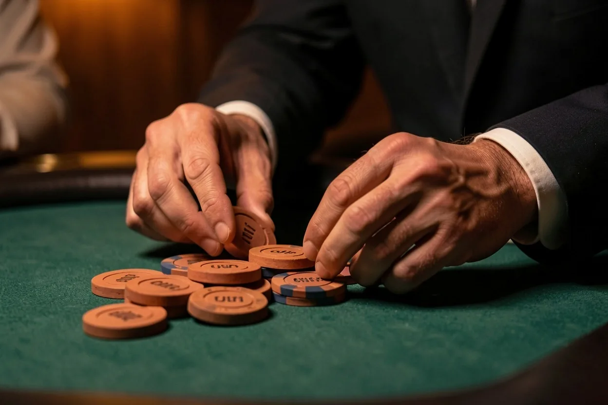 Strategie sessie aan de pokertafel bij Montavixs